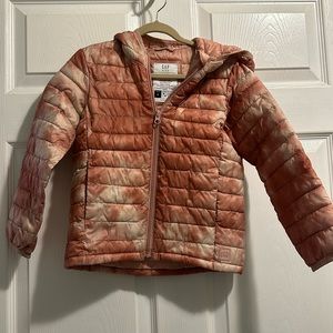 Gap lightweight puffer jacket. Size xtra small/4-5 years
